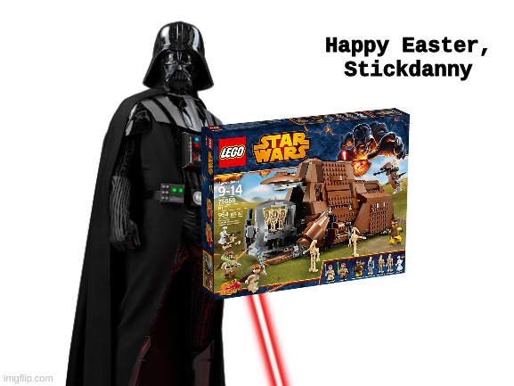 Happy Easter, Stickdanny | made w/ Imgflip meme maker