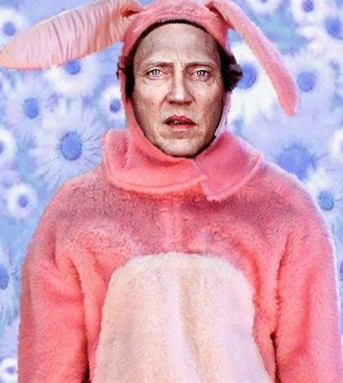 Walken easter Blank Meme Template