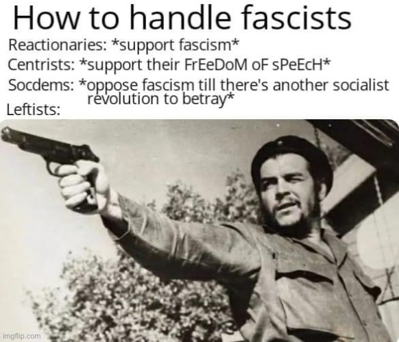 Violent opposition to fascists is okay in theory — if they’re really taking over — but far-Left folks see fascists everywhere. | image tagged in cringe,leftists,leftist,fascism,fascists,violence | made w/ Imgflip meme maker
