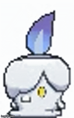 Litwick! | image tagged in gifs,candles,pokemon | made w/ Imgflip video-to-gif maker