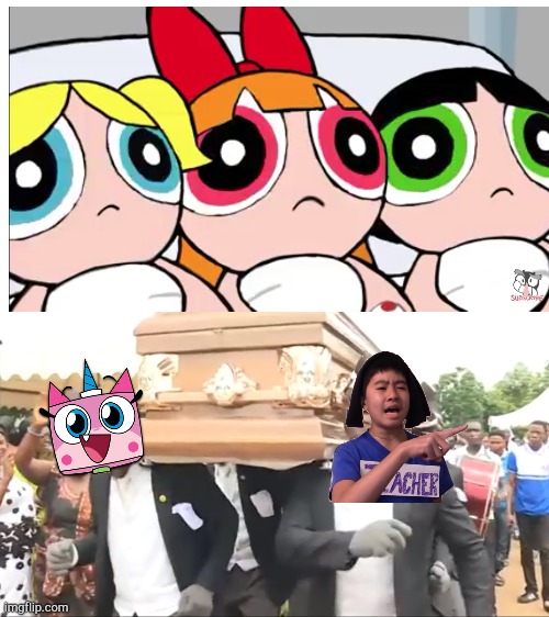 B.I.H. Powerpuff Girls | image tagged in coffin dance,powerpuff girls | made w/ Imgflip meme maker