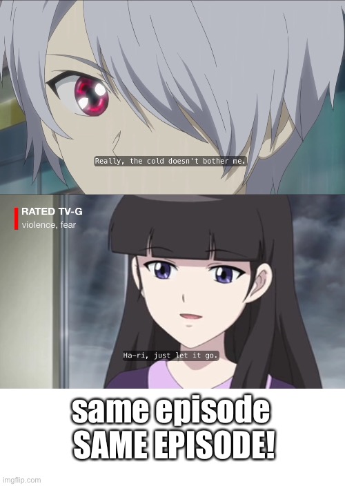 Come on haunted house! | same episode 
SAME EPISODE! | made w/ Imgflip meme maker