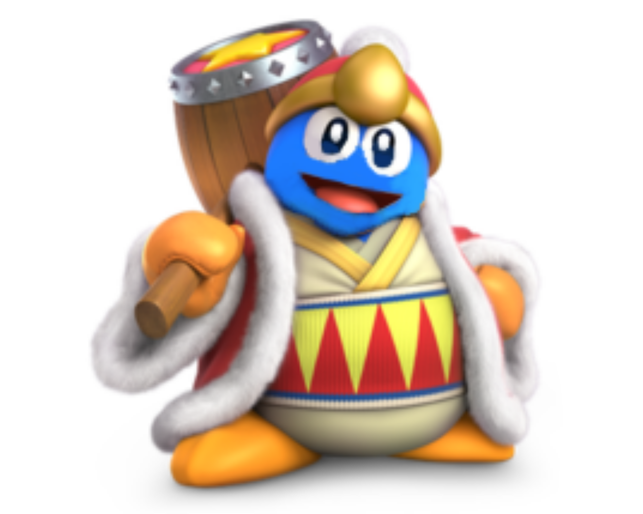 High Quality dedede with normal mouth Blank Meme Template