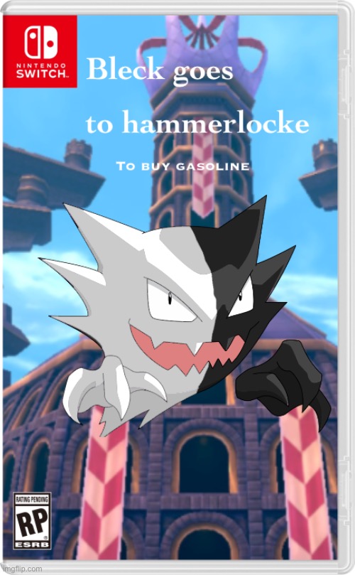 Bleck goes to hammerlocke to buy gasoline | made w/ Imgflip meme maker