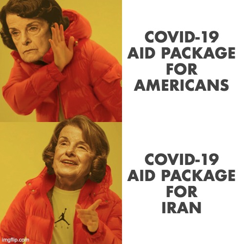 COVID-19
AID PACKAGE
FOR
AMERICANS; COVID-19
AID PACKAGE
FOR
IRAN | image tagged in coronavirus | made w/ Imgflip meme maker