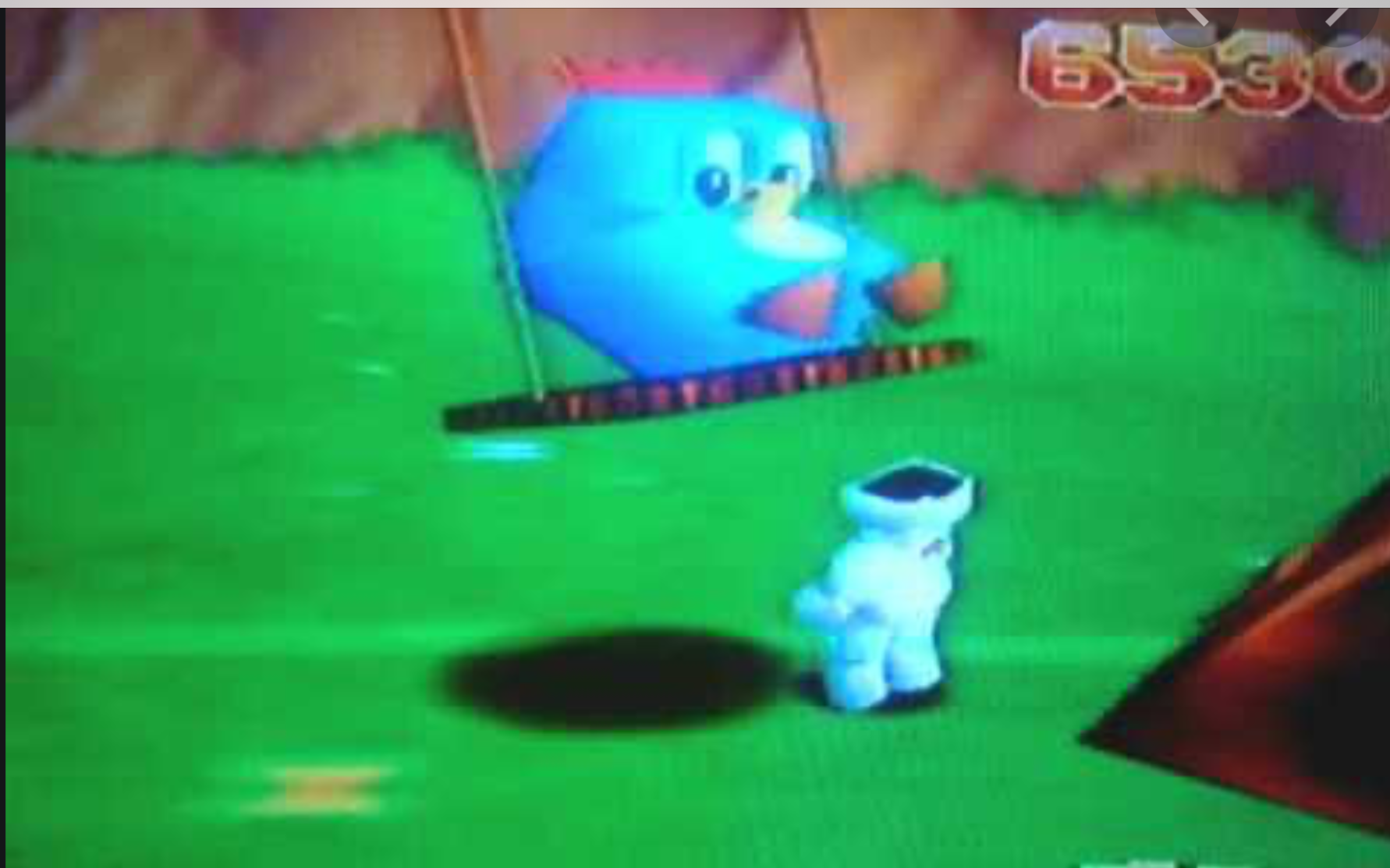 High Quality Glover 64 CUTE CHUBBY BLUE BIRD! Blank Meme Template