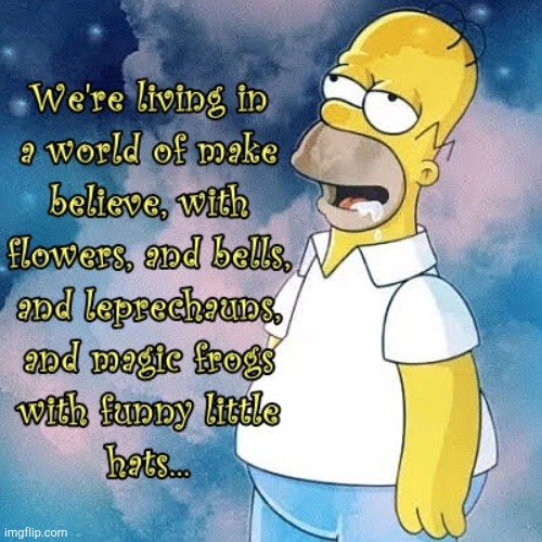 image tagged in make believe,homer | made w/ Imgflip meme maker