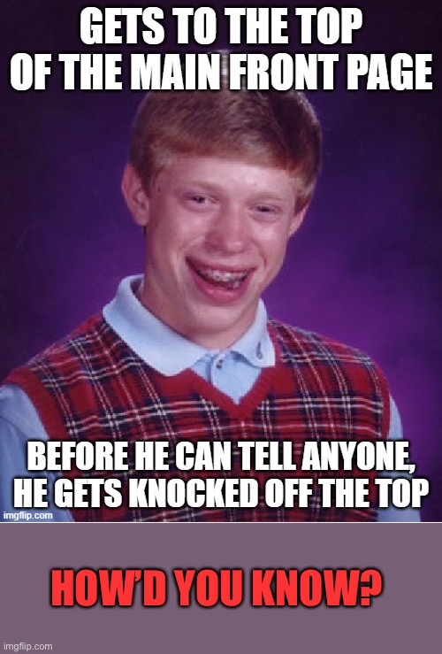 HOW’D YOU KNOW? | made w/ Imgflip meme maker