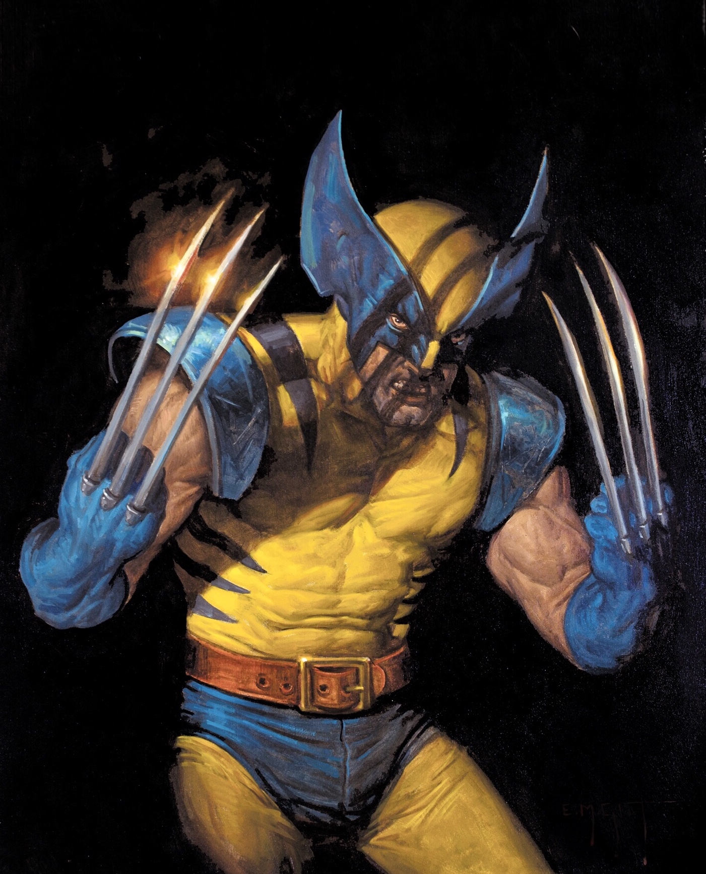 Wolverine Blank Template Imgflip
