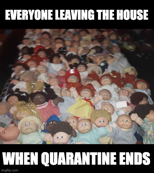 EVERYONE LEAVING THE HOUSE; WHEN QUARANTINE ENDS | image tagged in quarantine,coronavirus | made w/ Imgflip meme maker
