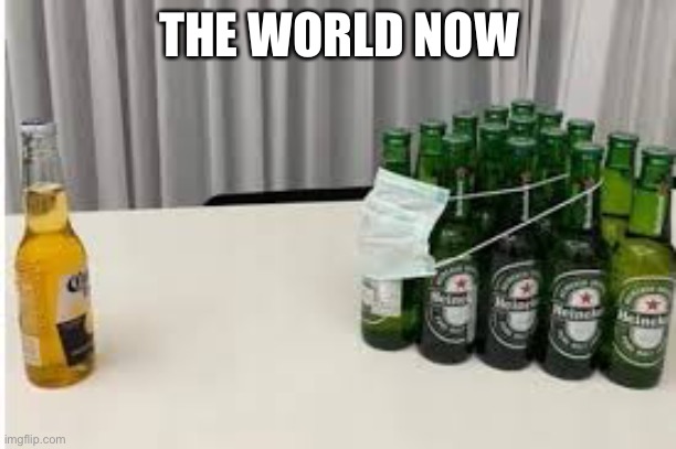 THE WORLD NOW | image tagged in funny memes,memes | made w/ Imgflip meme maker