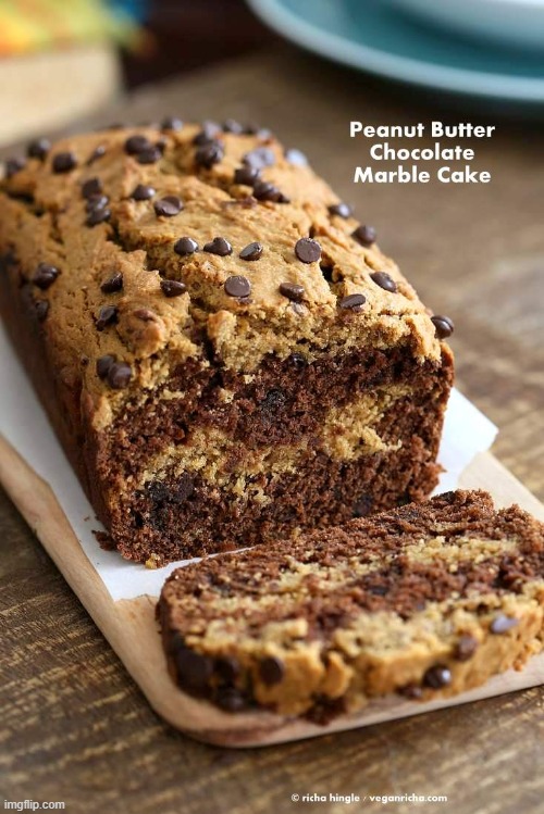 Peanut Butter Chocolate Marble Cake | made w/ Imgflip meme maker
