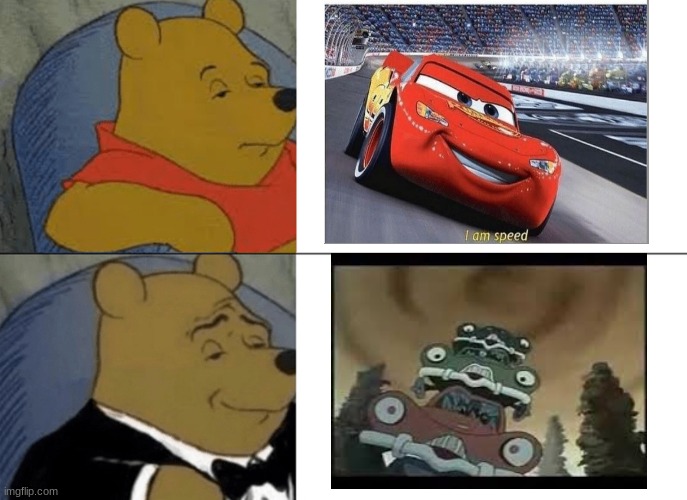Tuxedo Winnie The Pooh | image tagged in memes,tuxedo winnie the pooh | made w/ Imgflip meme maker