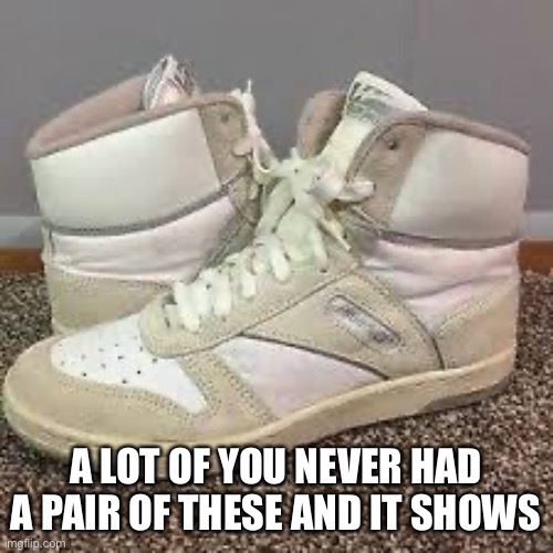 If you never had ProWings you’re whining about being broke now | A LOT OF YOU NEVER HAD A PAIR OF THESE AND IT SHOWS | image tagged in poor people,whining | made w/ Imgflip meme maker