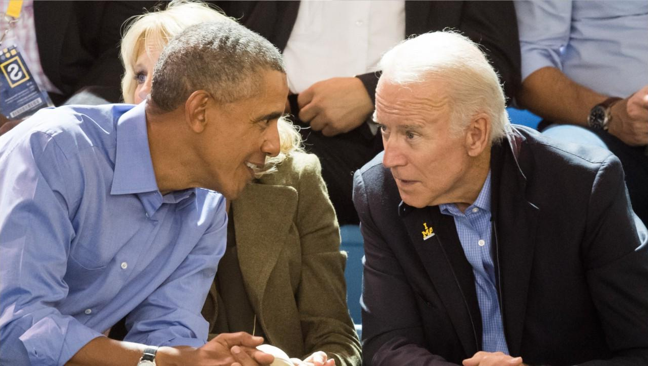 High Quality Obama and Joe Blank Meme Template