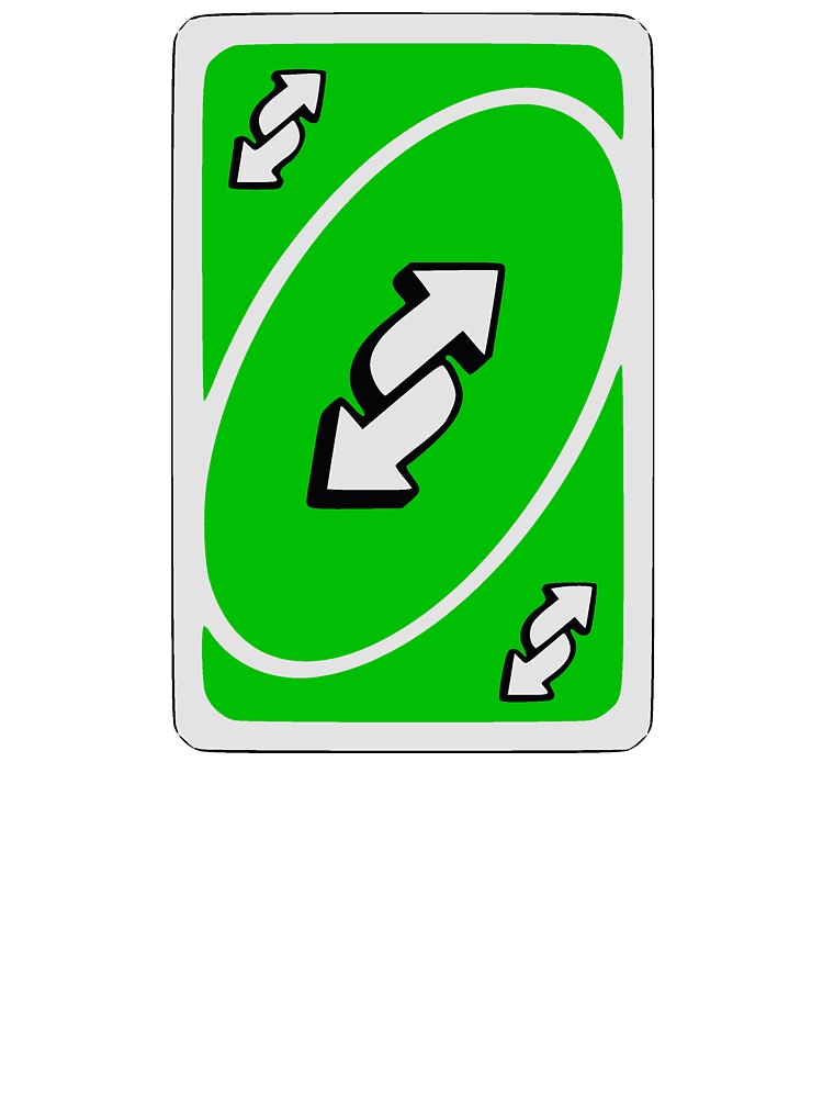 Uno Reverse Card Blank Meme Template