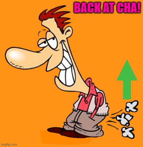 BACK AT CHA! | made w/ Imgflip meme maker