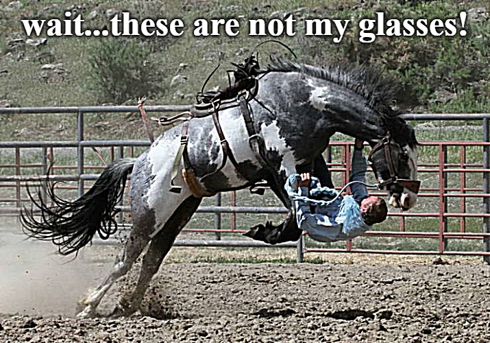 wait...these are not my glasses! | image tagged in glasses | made w/ Imgflip meme maker