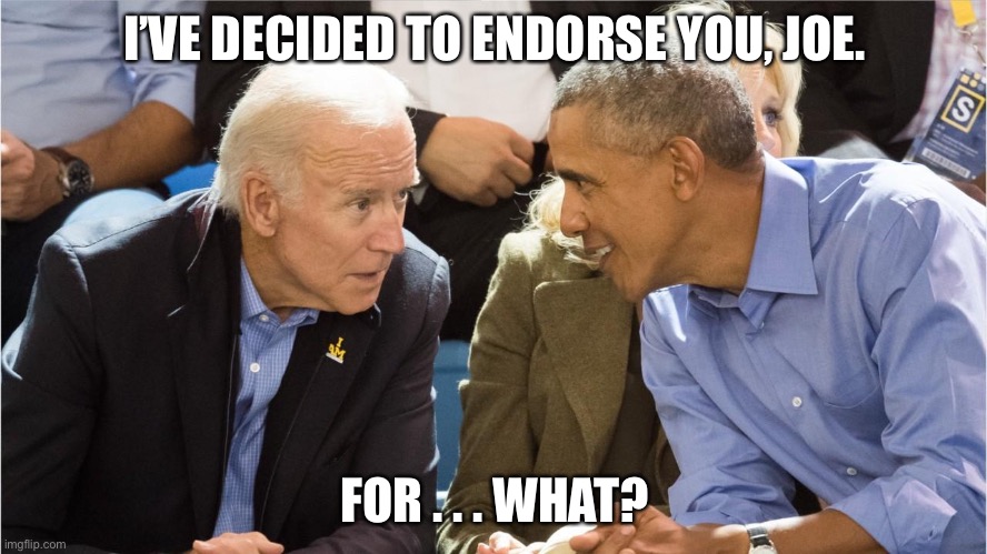 That empty stare ... | I’VE DECIDED TO ENDORSE YOU, JOE. FOR . . . WHAT? | image tagged in dementia,crazy joe,feel her up joe,hair sniffing joe,you know - the thing,alzheimers | made w/ Imgflip meme maker