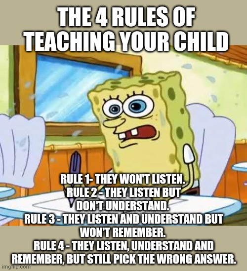 Spongebob Memes Imgflip - a female teacher this willbean exciting class memog neratornet spongebob meme funny roblox funny meme on loveforquotes com