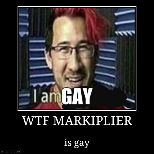 markiplier-gay | image tagged in funny,demotivationals,markiplier | made w/ Imgflip demotivational maker