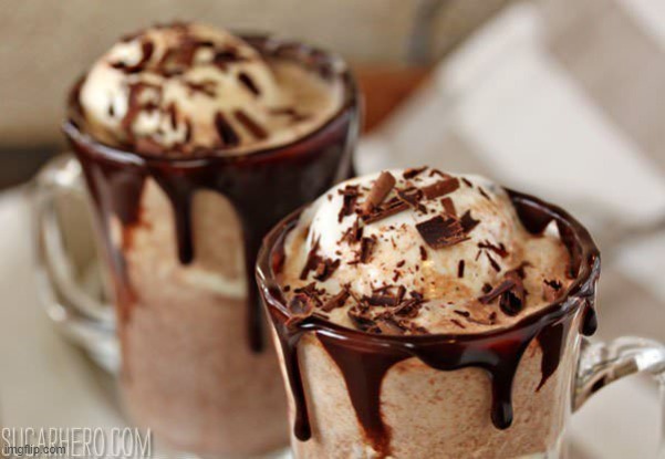 Hot Chocolate Floats | made w/ Imgflip meme maker