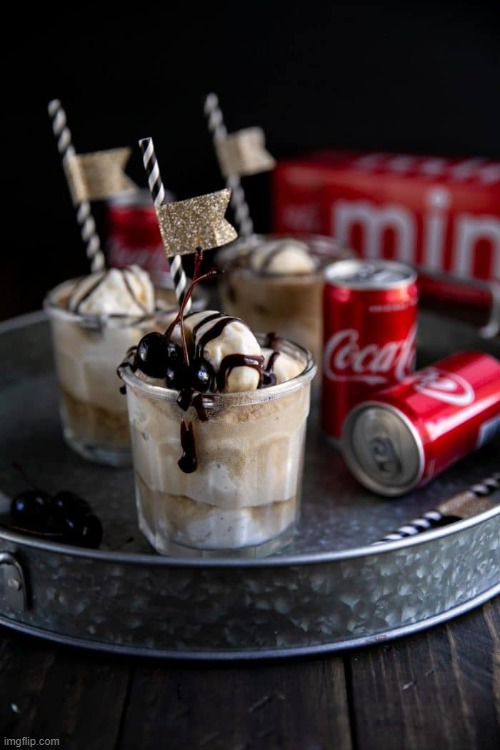 Mini Ice Cream Floats | made w/ Imgflip meme maker