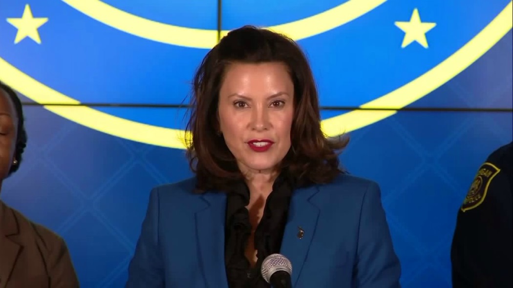 High Quality Gretchen Whitmer Blank Meme Template