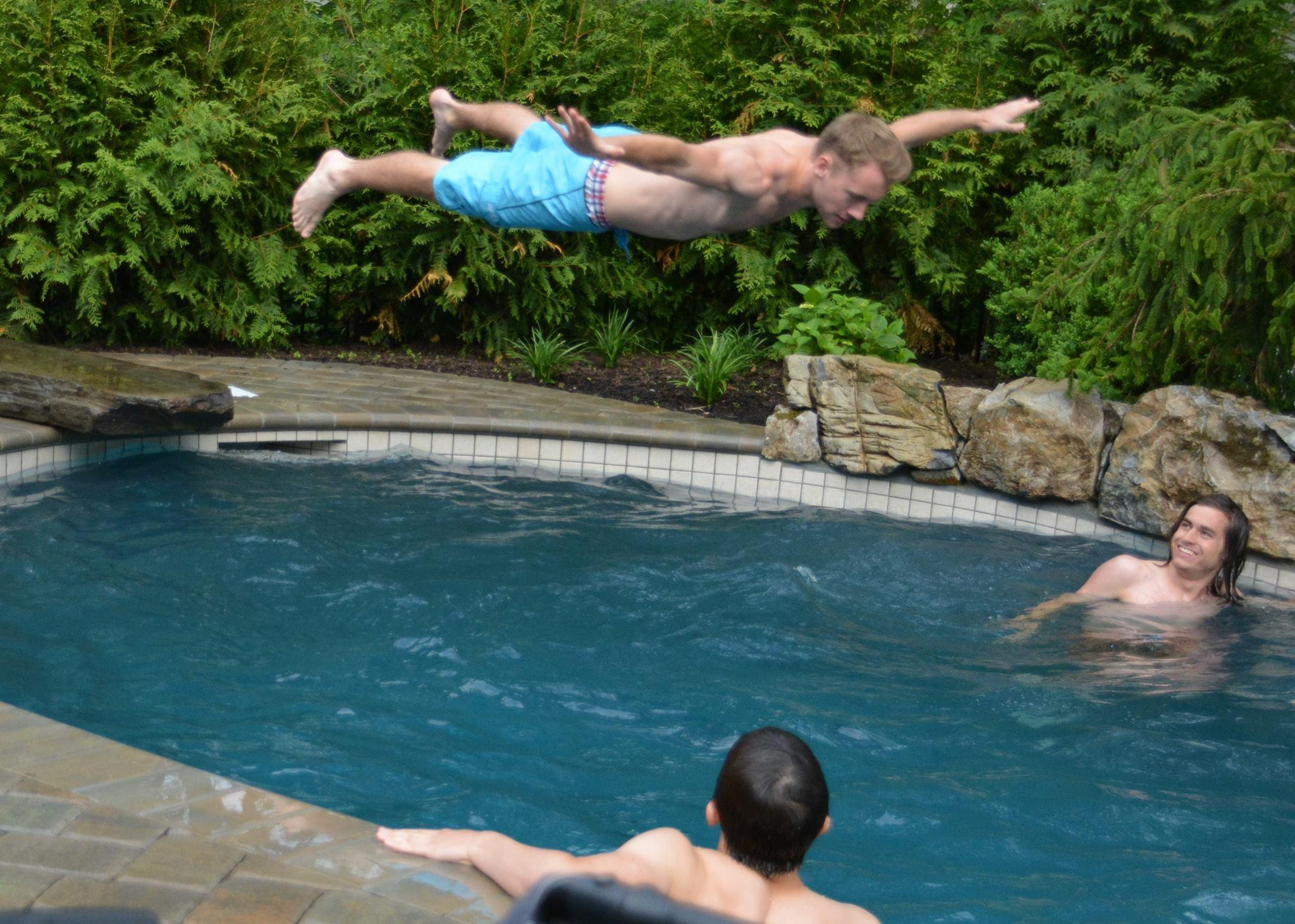 Committed Belly Flop Blank Meme Template