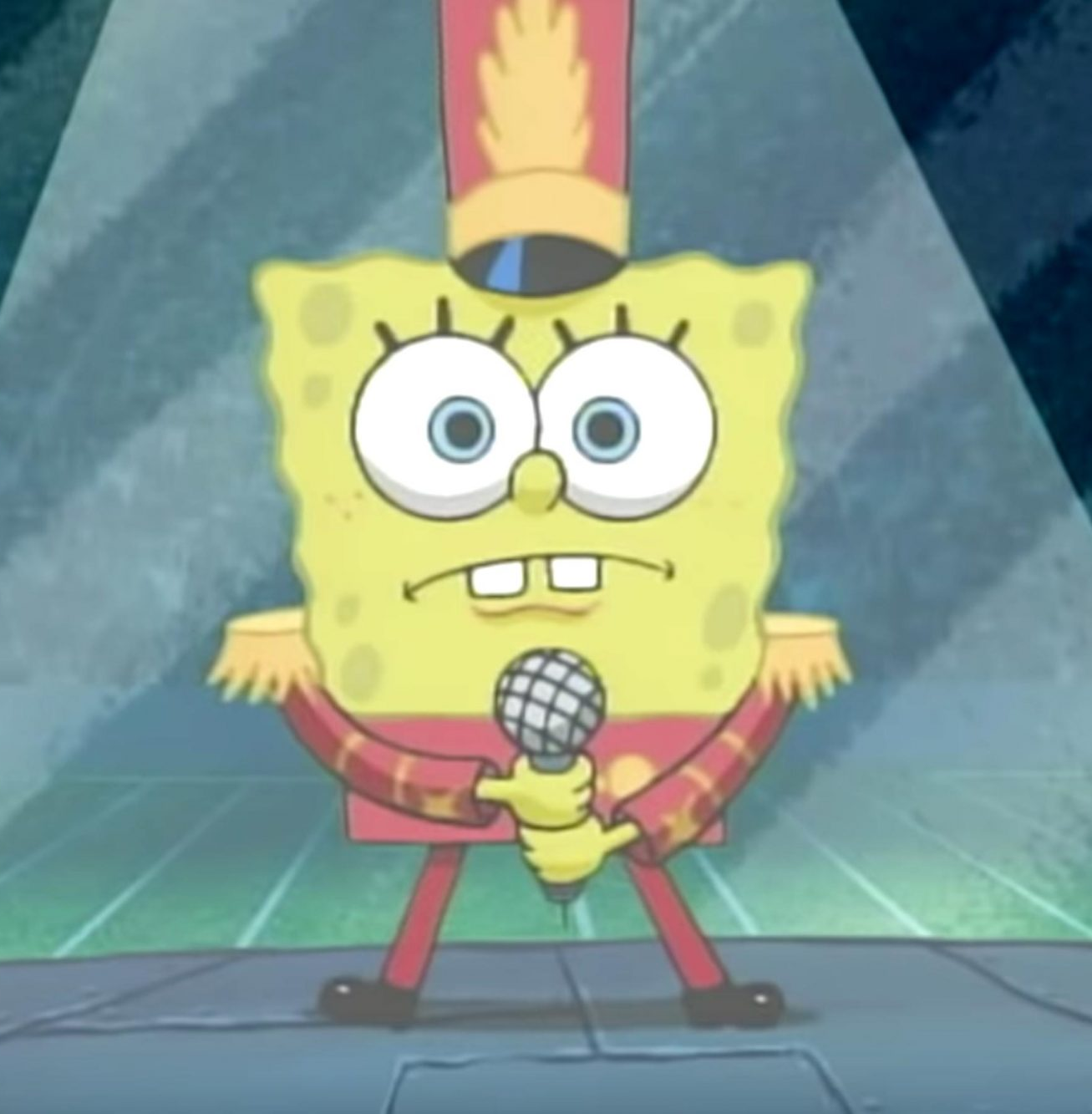 spongebob concert Blank Meme Template