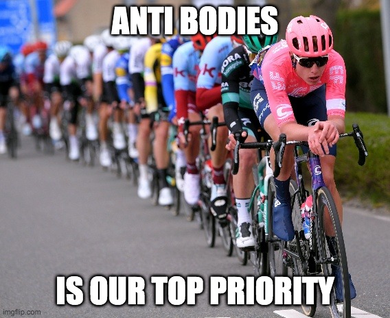 ANTI BODIES; IS OUR TOP PRIORITY | made w/ Imgflip meme maker