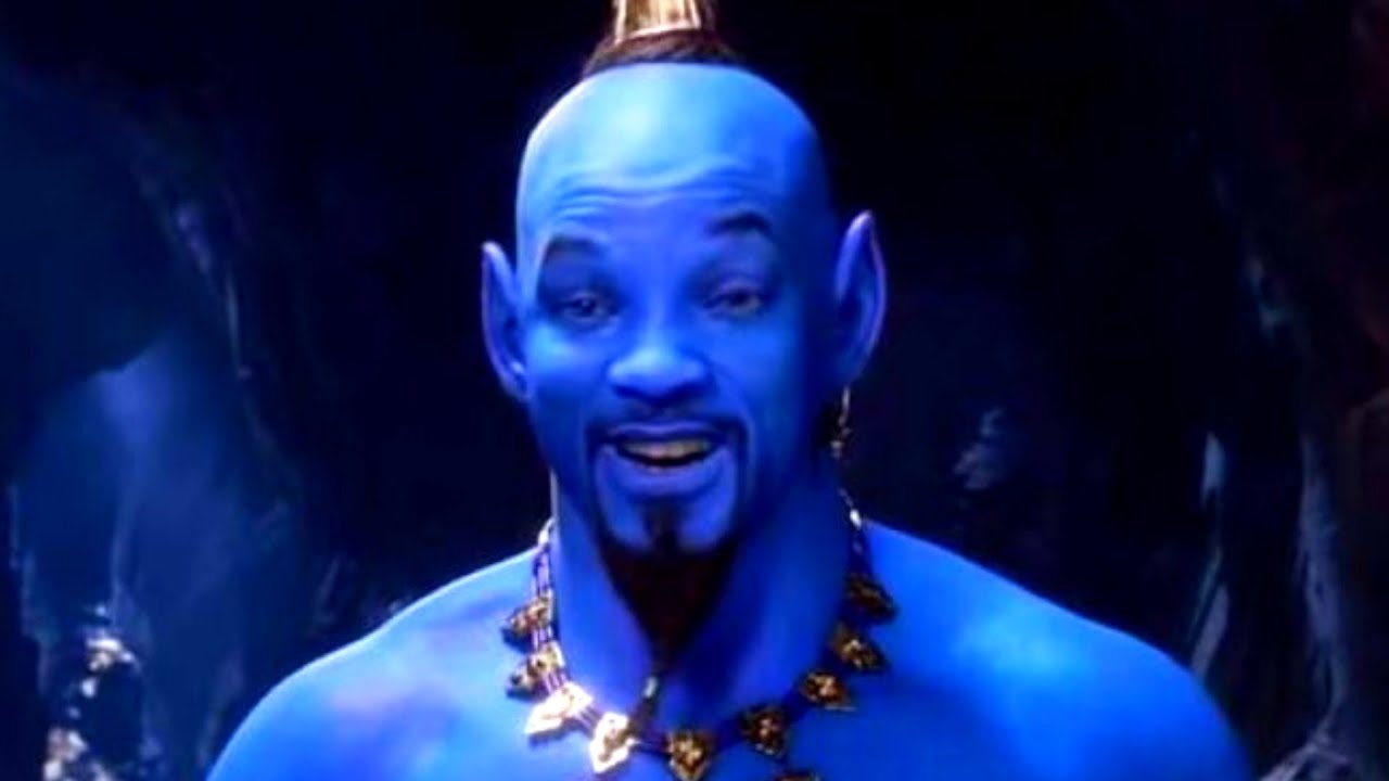 High Quality Will Smith the Genie Blank Meme Template