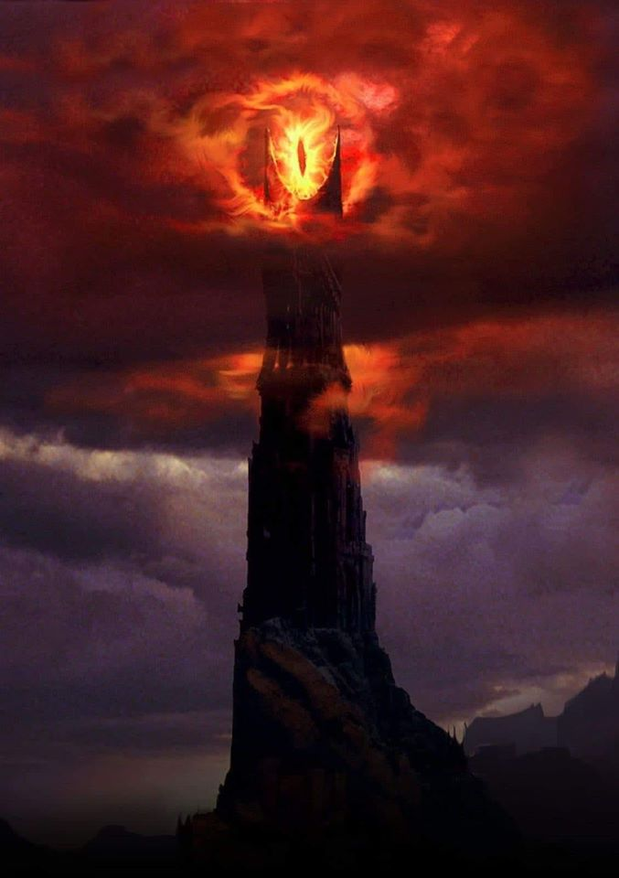 High Quality Sauron's Dark Tower Blank Meme Template