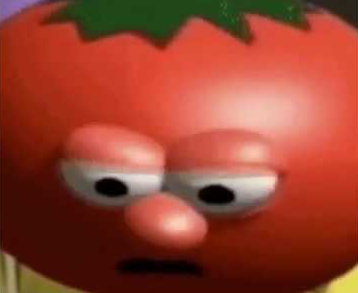 High Quality Sad tomato Blank Meme Template