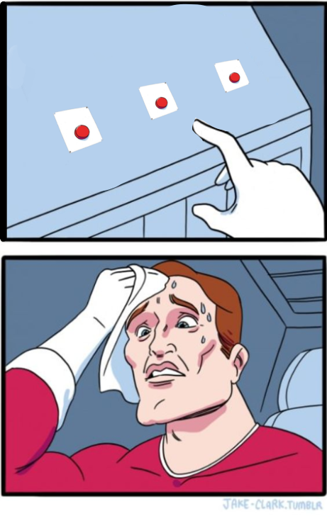 buttons3 Blank Meme Template