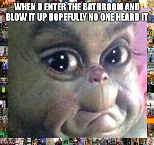 WHEN U ENTER THE BATHROOM AND BLOW IT UP HOPEFULLY NO ONE HEARD IT | image tagged in life lessons | made w/ Imgflip meme maker