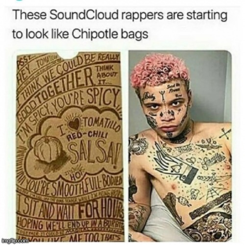 For real tho | image tagged in rappers,chipotle | made w/ Imgflip meme maker