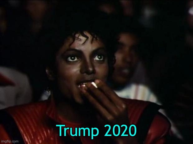Michael Jackson Popcorn Meme | Trump 2020 | image tagged in memes,michael jackson popcorn | made w/ Imgflip meme maker