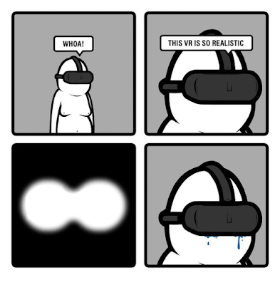 High Quality VR Blank Meme Template