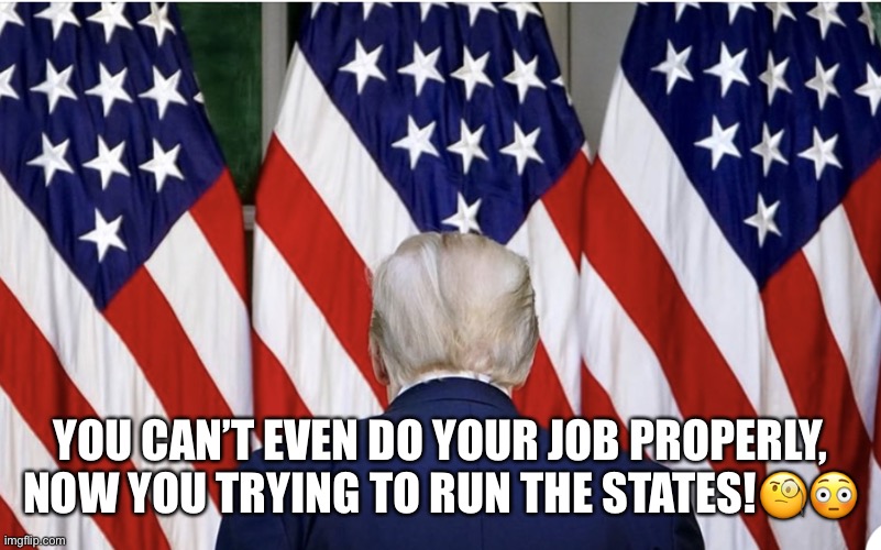 Trump unveils three-phase plan for states to reopen amid coronavirus pandemic. | YOU CAN’T EVEN DO YOUR JOB PROPERLY, NOW YOU TRYING TO RUN THE STATES!🧐😳 | image tagged in donald trump,coronavirus,trump virus,morons for trump,pandemic,three phase plan | made w/ Imgflip meme maker