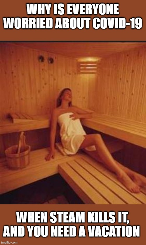 Meme sauna 50 'Finland