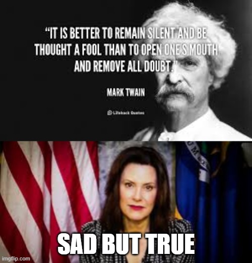 Proven right again | SAD BUT TRUE | image tagged in mark twain,fool | made w/ Imgflip meme maker