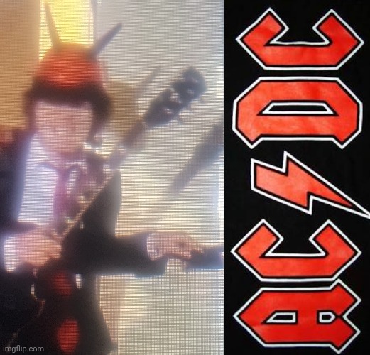 Let there be rock | image tagged in memes,acdc,angus young,rock and roll,let there be rock | made w/ Imgflip meme maker