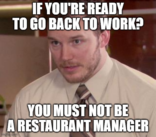 restaurant manager memes