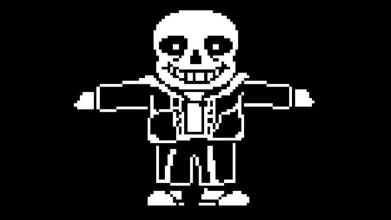 T POSE SANS Blank Meme Template