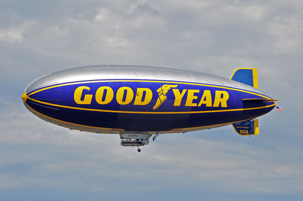 Goodyear Blimp Blank Meme Template