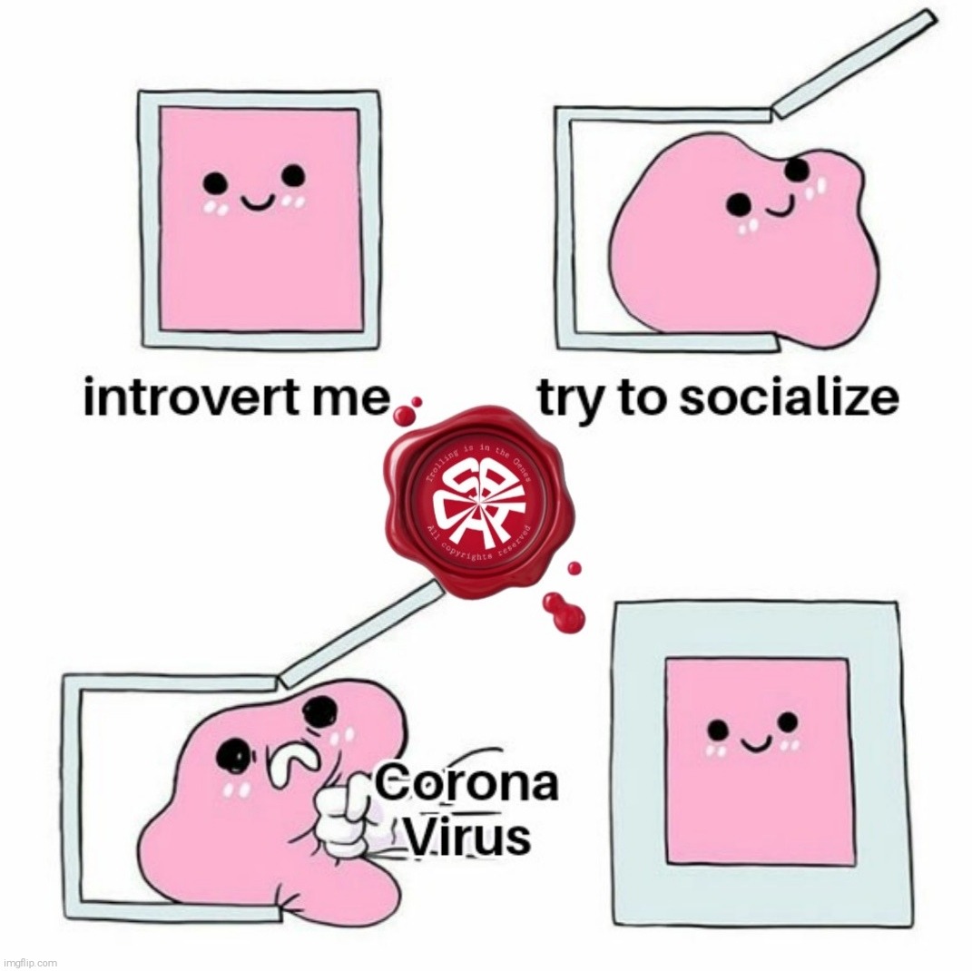 Introvert | image tagged in introvert,coronavirus,covid-19,meme,funny memes,dank memes | made w/ Imgflip meme maker