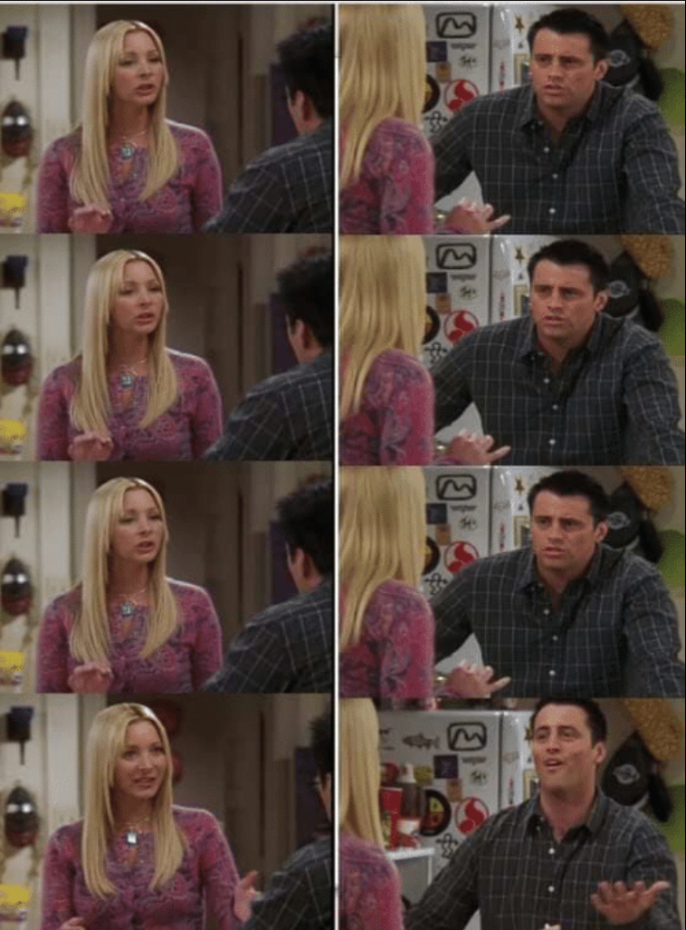 High Quality Guy repeat friends Blank Meme Template