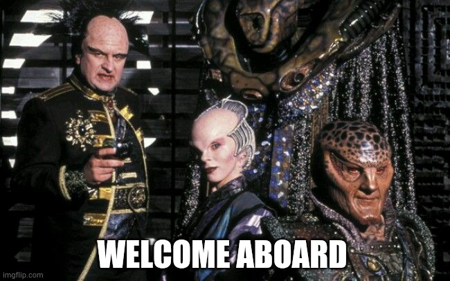 WELCOME ABOARD | made w/ Imgflip meme maker