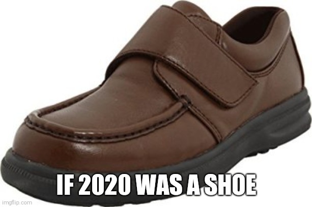 IF 2020 WAS A SHOE | image tagged in covid-19,2020,quarantine | made w/ Imgflip meme maker
